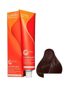 Крем краска для волос Тонирование color 4 77 каштан интенсивно коричневый Londa