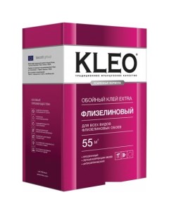 Клей для обоев Extra 55 Флизелиновый (380 г) Kleo