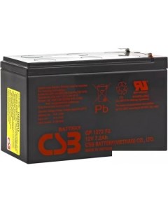 Аккумулятор для ИБП GP1272 F2 (12В/7.2 А·ч) Csb battery