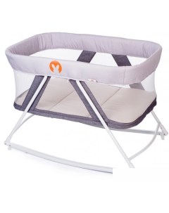 Манеж-кровать Rocking Crib (light grey) Babyhit