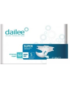 Подгузники для взрослых Super Small S (30 шт) Dailee