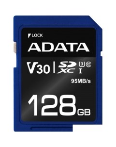 Карта памяти Premier Pro ASDX128GUI3V30S R SDXC 128GB Adata