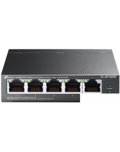 Неуправляемый коммутатор TL SF1005P V2 Tp-link