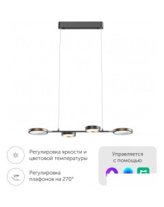 Подвесная люстра Arowana Chandelier C2103 YLDL031 (4 плафона) Yeelight