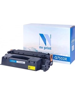 Картридж NV-Q7553X (аналог HP Q7553X) Nv print