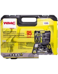 Безударная дрель 1095 (набор оснастки) Wmc tools