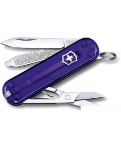 Нож-брелок Classic Persian Indigo 0.6223.T29G (фиолетовый) Victorinox