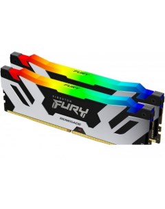 Оперативная память FURY Renegade RGB 2x32ГБ DDR5 6000МГц KF560C32RSAK2 64 Kingston