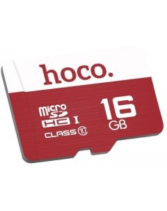 Карта памяти microSDHC Class 10 16GB Hoco