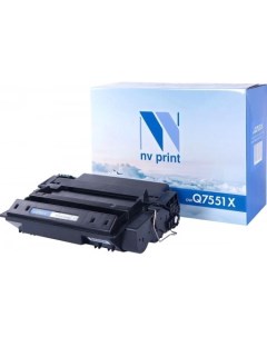 Картридж NV-Q7551X (аналог HP Q7551X) Nv print