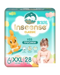 Трусики-подгузники Classic V5S XXL 15+ кг InsCV5SXXL28Emer (28 шт) Inseense