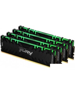 Оперативная память FURY Renegade RGB 4x16GB DDR4 PC4 28800 KF436C16RB1AK4 64 Kingston