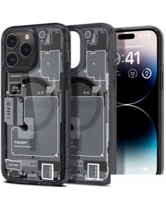 Чехол для телефона Ultra Hybrid Zero One (MagFit) для iPhone 14 Pro Max ACS05539 (темно-серый) Spigen