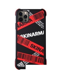 Чехол для телефона Kakudo для iPhone 12 12 Pro красный Skinarma