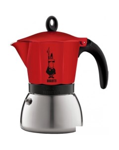 Гейзерная кофеварка Moka Induction 6 порций красный Bialetti