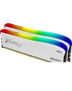 Оперативная память FURY Beast RGB SE 2x8ГБ DDR4 3600 МГц KF436C17BWAK2 16 Kingston