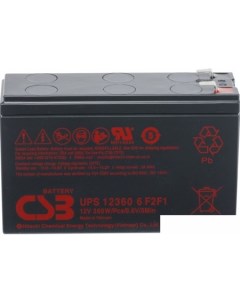 Аккумулятор для ИБП HRL UPS 12360 6 F2F1 Slim (12В/7.5А·ч) Csb battery