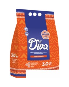 Стиральный порошок универсальный 3 кг Diva