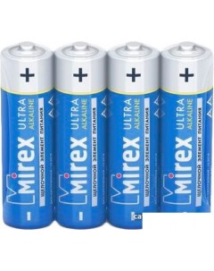 Батарейки Ultra Alkaline AA 4 шт LR6 S4 Mirex