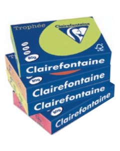 Офисная бумага Trophee пастель A4 80 г кв м 500 л светло голубой Clairefontaine