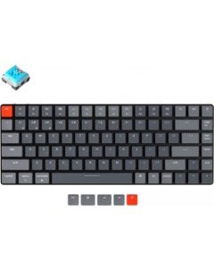 Клавиатура K3 V2 RGB K3-E2-RU ( Low Profile Optical Blue) Keychron