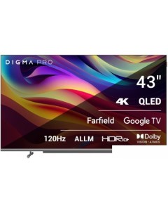 Телевизор Pro QLED 43L Digma