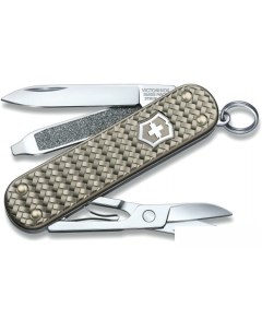 Нож-брелок Classic Precious Alox 0.6221.4031G (серый) Victorinox