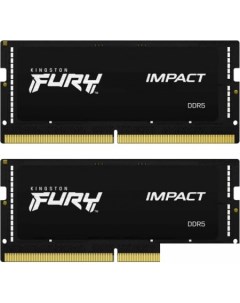 Оперативная память FURY Impact 2x16 ГБ DDR5 6400 МГц KF564S38IBK2 32 Kingston