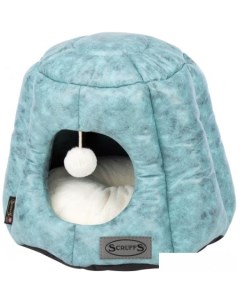 Лежак Knightsbridge Cat Igloo 661556 (бирюзовый) Scruffs