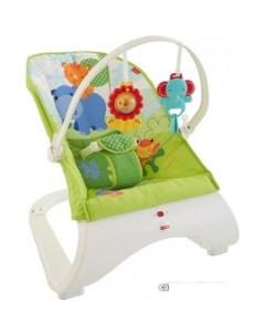 Шезлонг CJJ79 (друзья тропического леса) Fisher-price