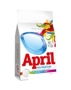 Стиральный порошок Color protection 3кг April evolution