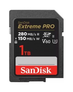 Карта памяти Extreme PRO SDXC SDSDXEP 1T00 GN4IN 1TB Sandisk