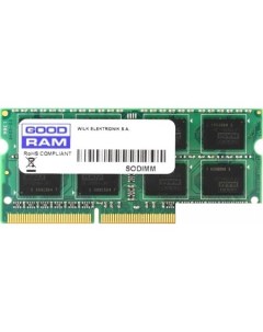 Оперативная память 2GB DDR3 SO DIMM PC3 12800 GR1600S3V64L11 2G Goodram