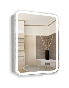 Шкаф с зеркалом Фиджи 60x80 LED-00002364 Silver mirrors