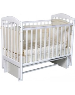 Классическая детская кроватка Алита 3 5 белый Антел