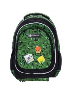 Школьный рюкзак Pixel one 502022099 зеленый Astra