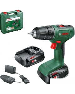 Дрель-шуруповерт EasyDrill 18V-40 06039D8002 (с 2-мя АКБ 1.5 Ah, кейс) Bosch