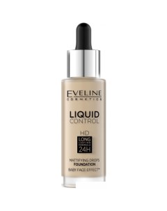 Тональная основа Liquid Control 015 Eveline cosmetics