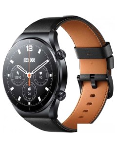 Умные часы Watch S1 (черный/черно-коричневый, международная версия) Xiaomi