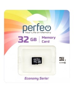 Карта памяти microSDHC PF32GMCSH10ES 32GB Perfeo