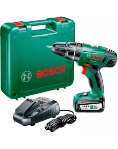 Ударная дрель шуруповерт PSB 14 4 LI 2 0603982408 с 1 им АКБ Bosch