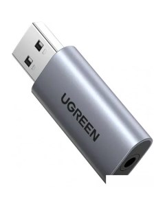 Адаптер CM383 80864 3 5 мм USB Type A Ugreen