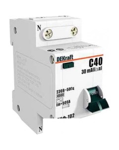 Дифференциальный автомат DEKraft 16202DEK Schneider electric