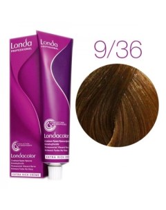 Крем краска для волос Professional color Стойкая Permanent 9 36 Londa