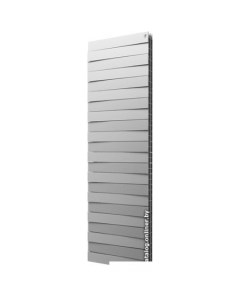 Биметаллический радиатор Pianoforte Tower 500 Silver Satin (22 секции) Royal thermo