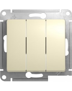 Выключатель Glossa GSL000231 (бежевый) Schneider electric