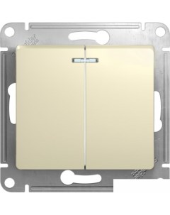 Выключатель Glossa GSL000253 (бежевый) Schneider electric