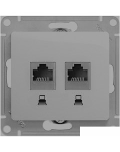 Розетка компьютерная Glossa GSL000385KK Schneider electric