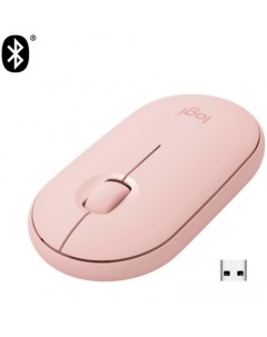 Мышь M350 Pebble (розовый) Logitech