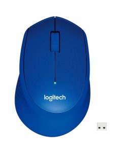 Мышь M330 Silent Plus (синий) Logitech